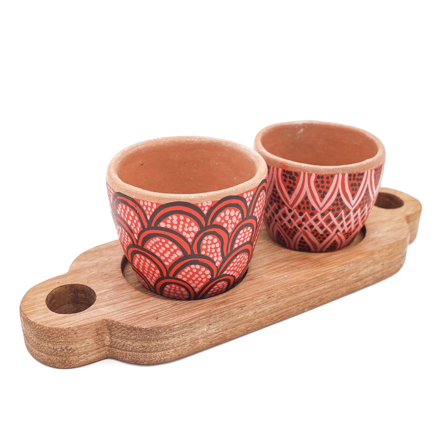3 Piece Entertaining Serving Set with Parota Tray - Image 7
