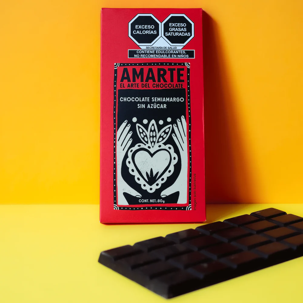Bittersweet Dark Chocolate Bar with No Sugar - Image 4