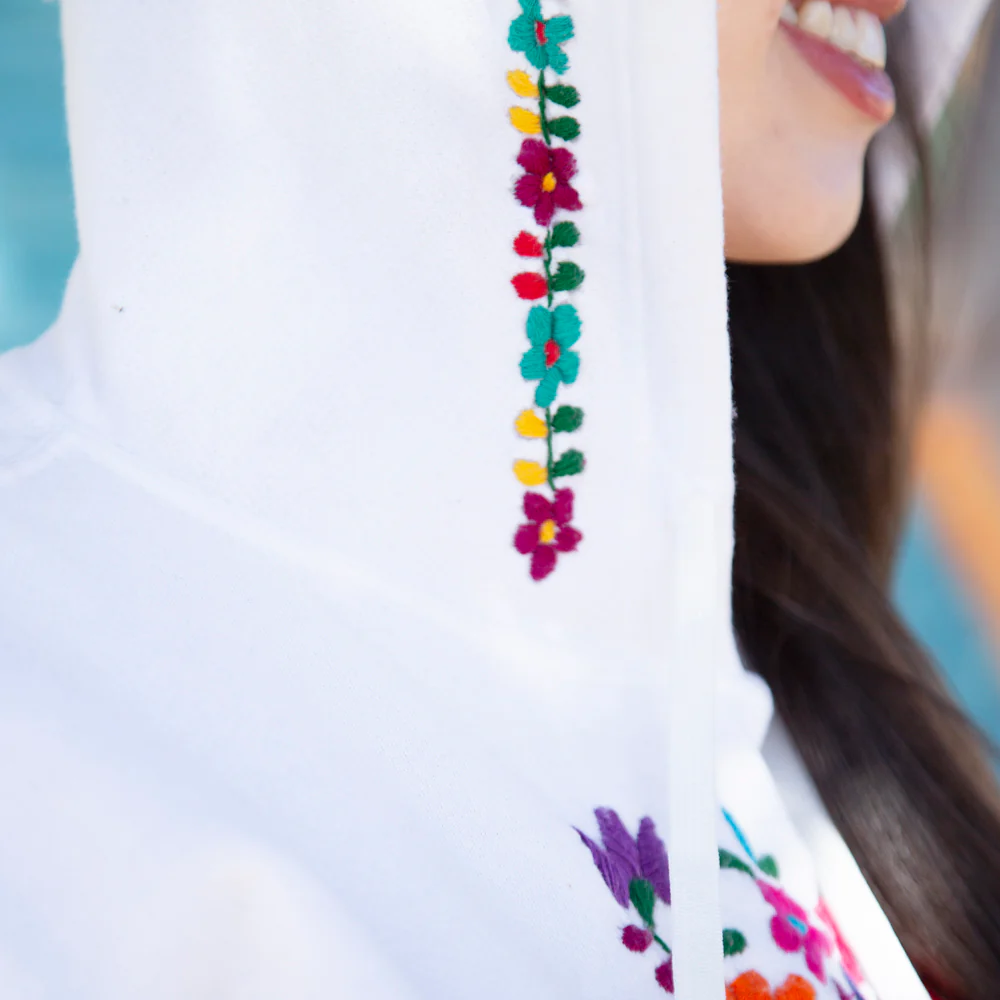 Chilac Floral Embroidered Pullover Hoodie - Image 19