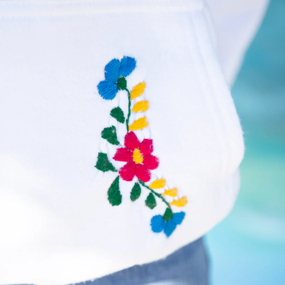 Chilac Floral Embroidered Pullover Hoodie - Image 21