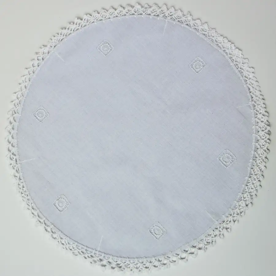 Deshilado Cotton Bread Basket Liner with Individual Pockets - Image 6