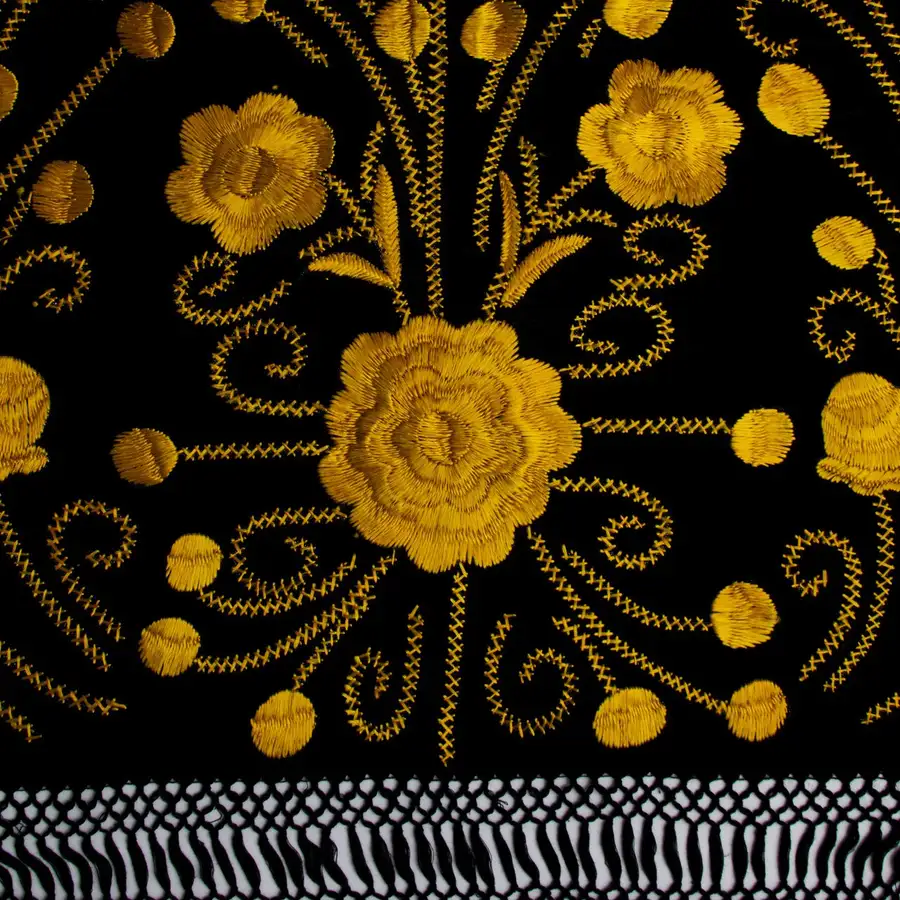 Floral Embroidery Rebozo - Image 5
