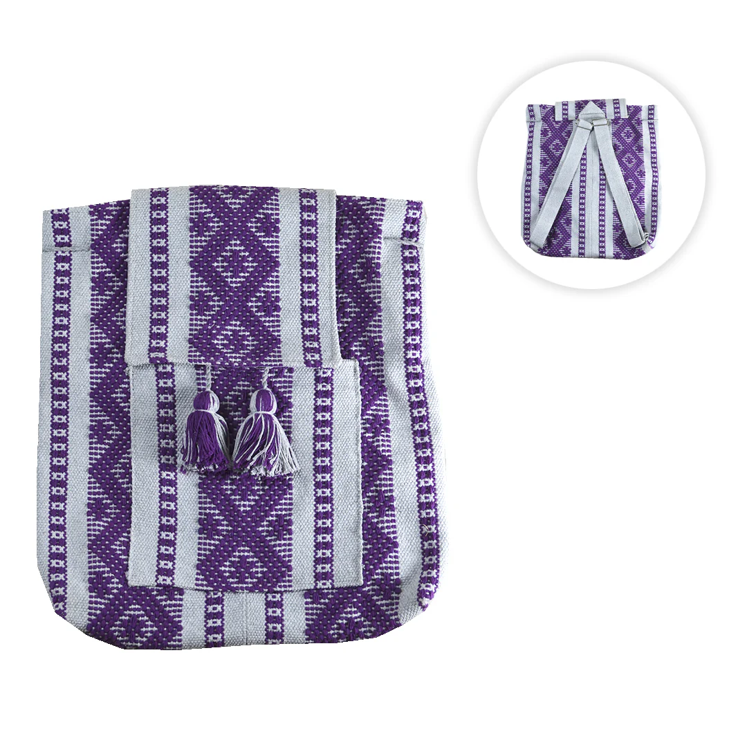 Jalieza Drawstring Woven Backpack - Image 6