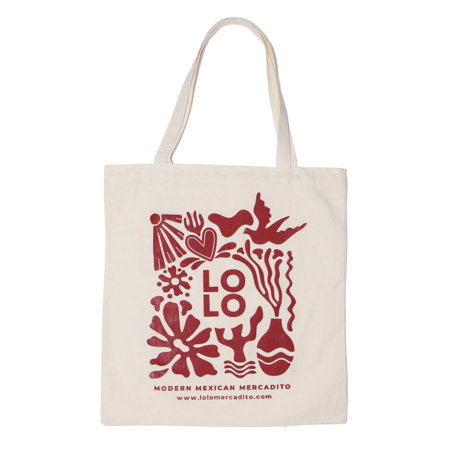Lolo Mercadito Printed Tote Bag - Image 3