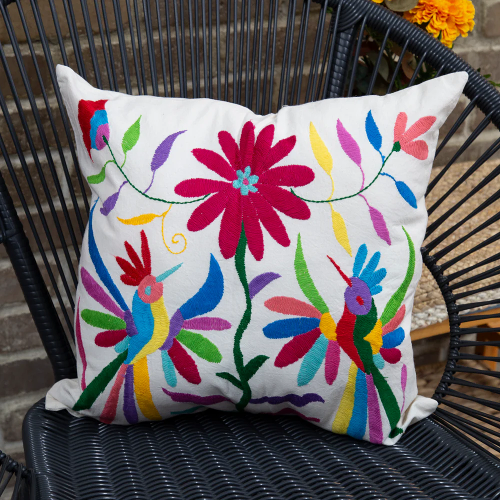 Otomí Hand-Embroidered Pillow Covers - Image 22
