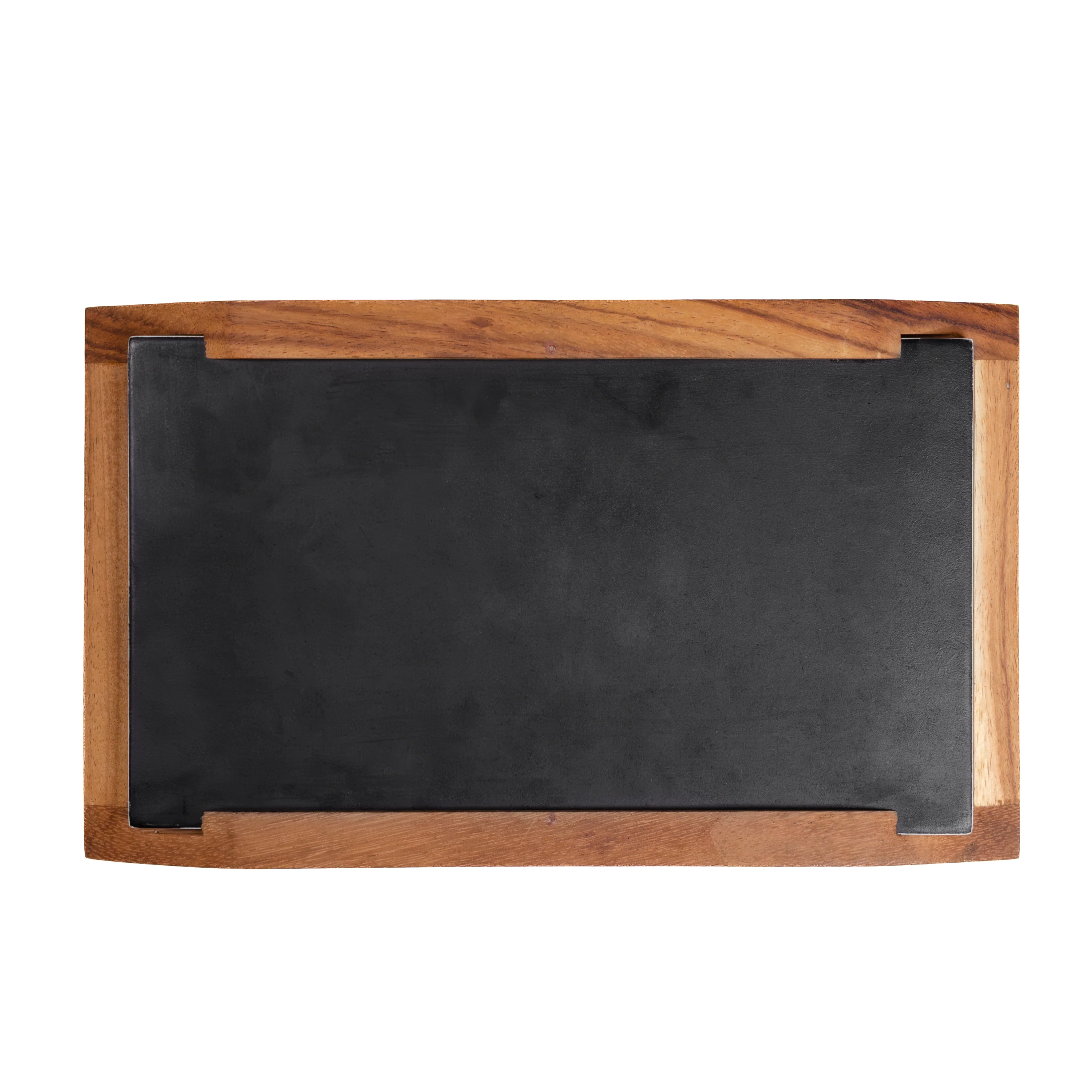 Small Olinalá Parota Solid Wood Serving Tray - Image 6