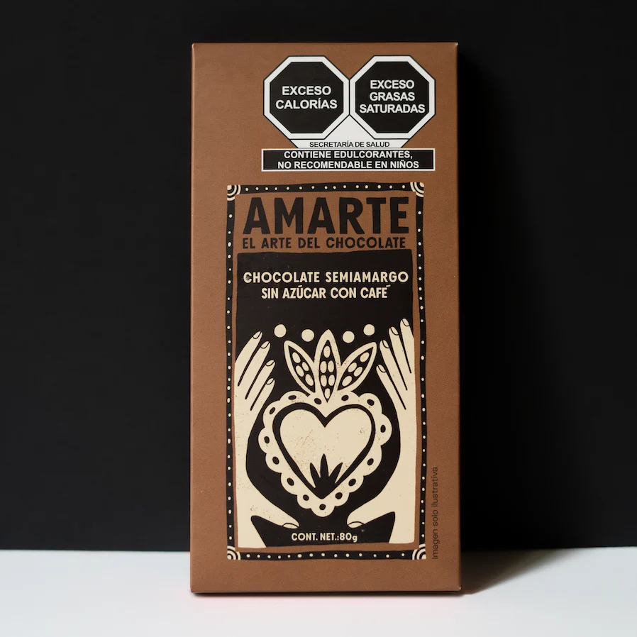 Smooth 80% Dark Chocolate Bar with Coffee Beans and No Sugar - Image 5