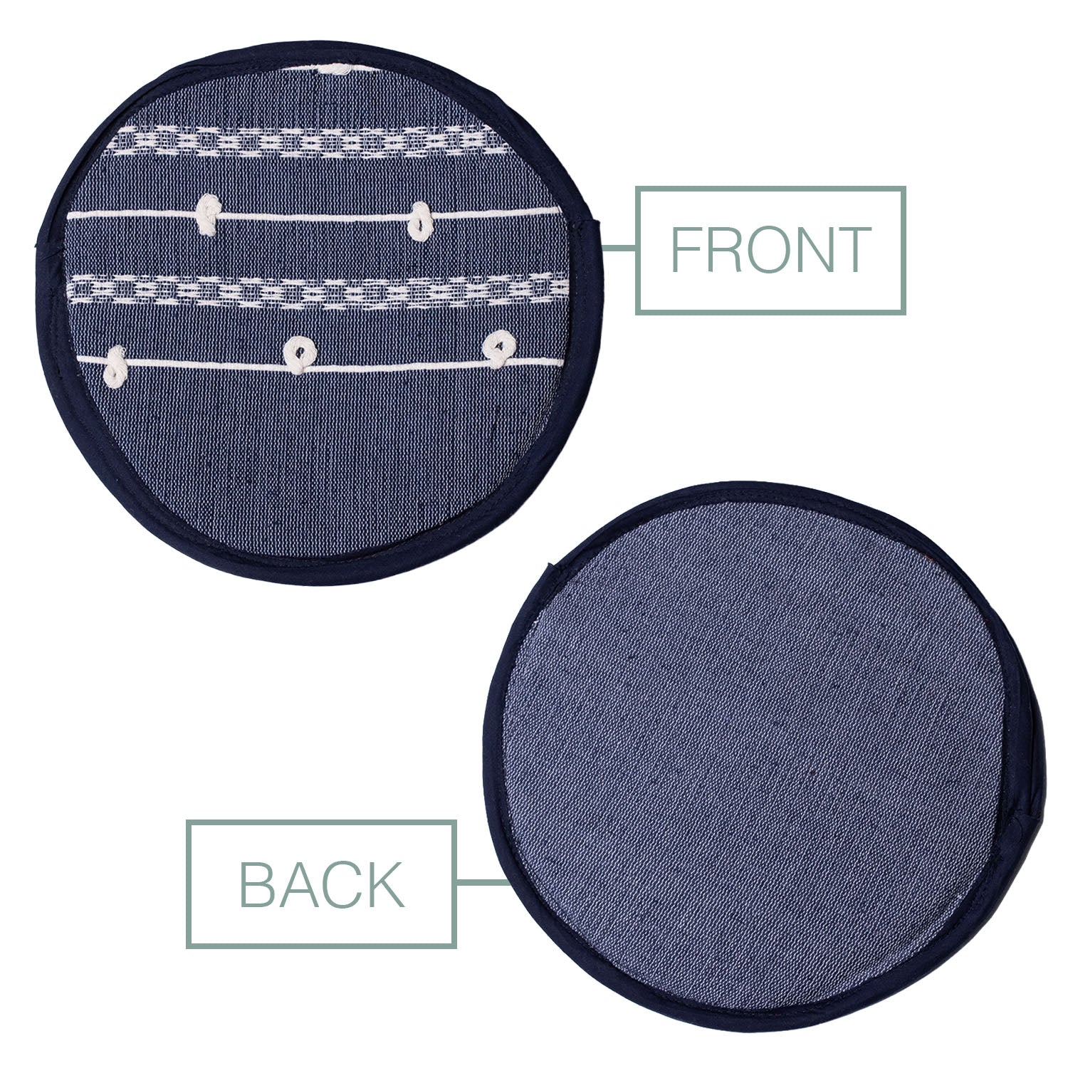 Textura Pedal Loom Woven Tortilla Warmer - Image 11