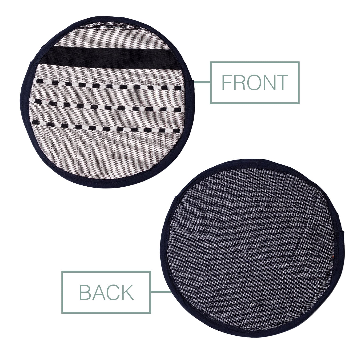 Textura Pedal Loom Woven Tortilla Warmer - Image 16