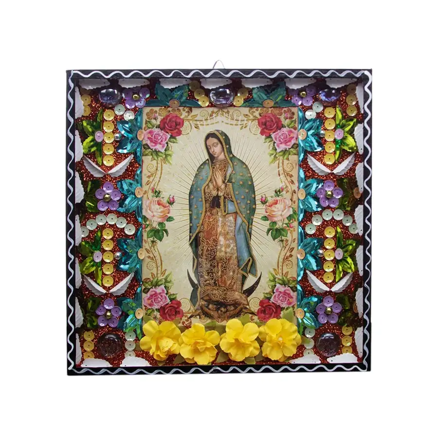 Virgen de Guadalupe Shadow Box - Image 5