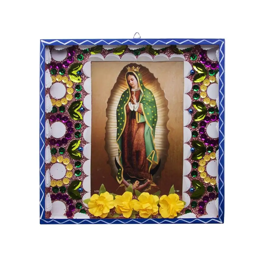 Virgen de Guadalupe Shadow Box - Image 7