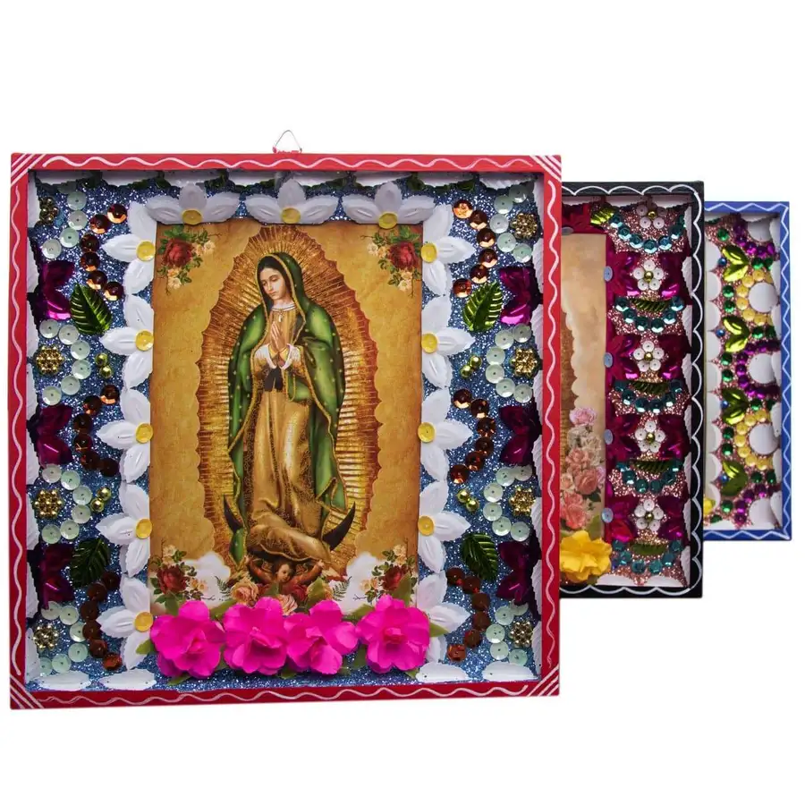 Virgen de Guadalupe Shadow Box - Image 8