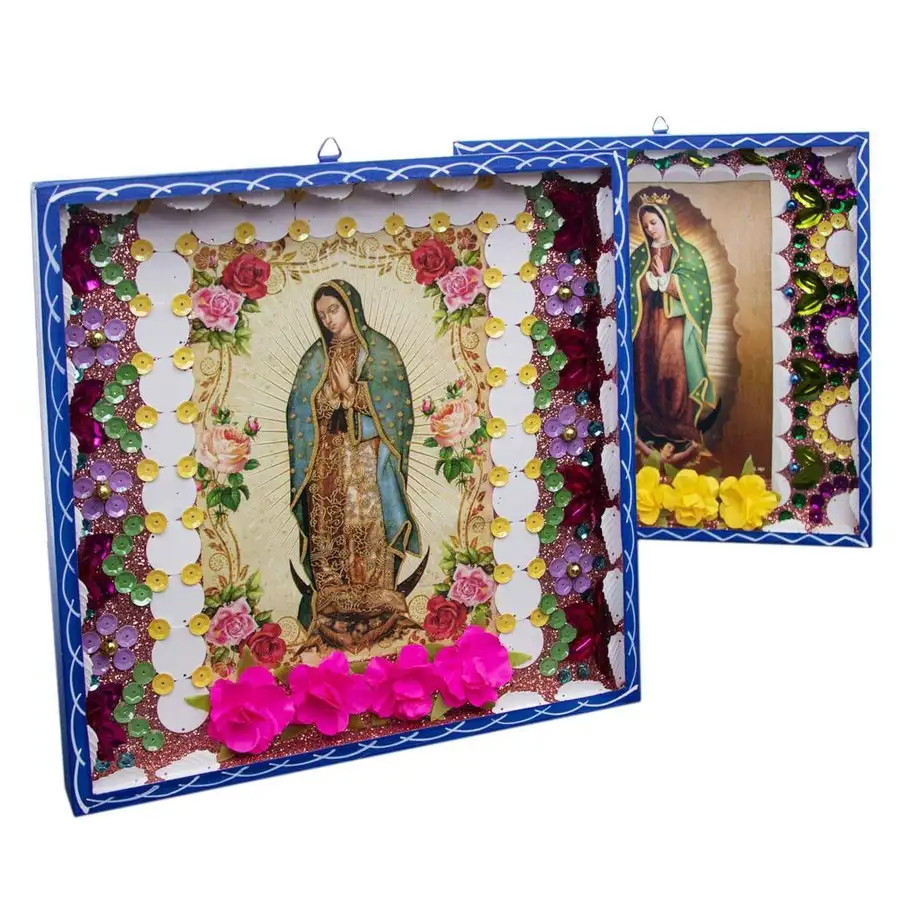 Virgen de Guadalupe Shadow Box - Image 9