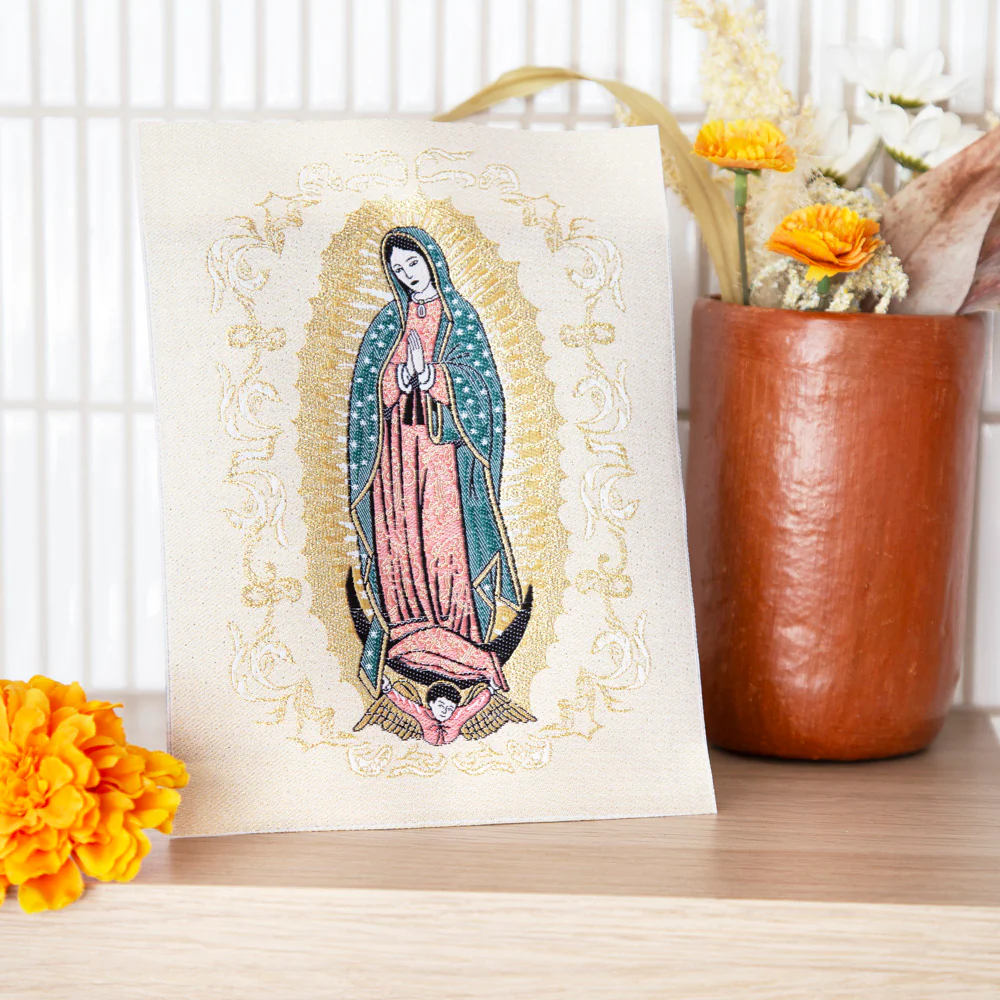Virgen de Guadalupe Tapestry - Image 12