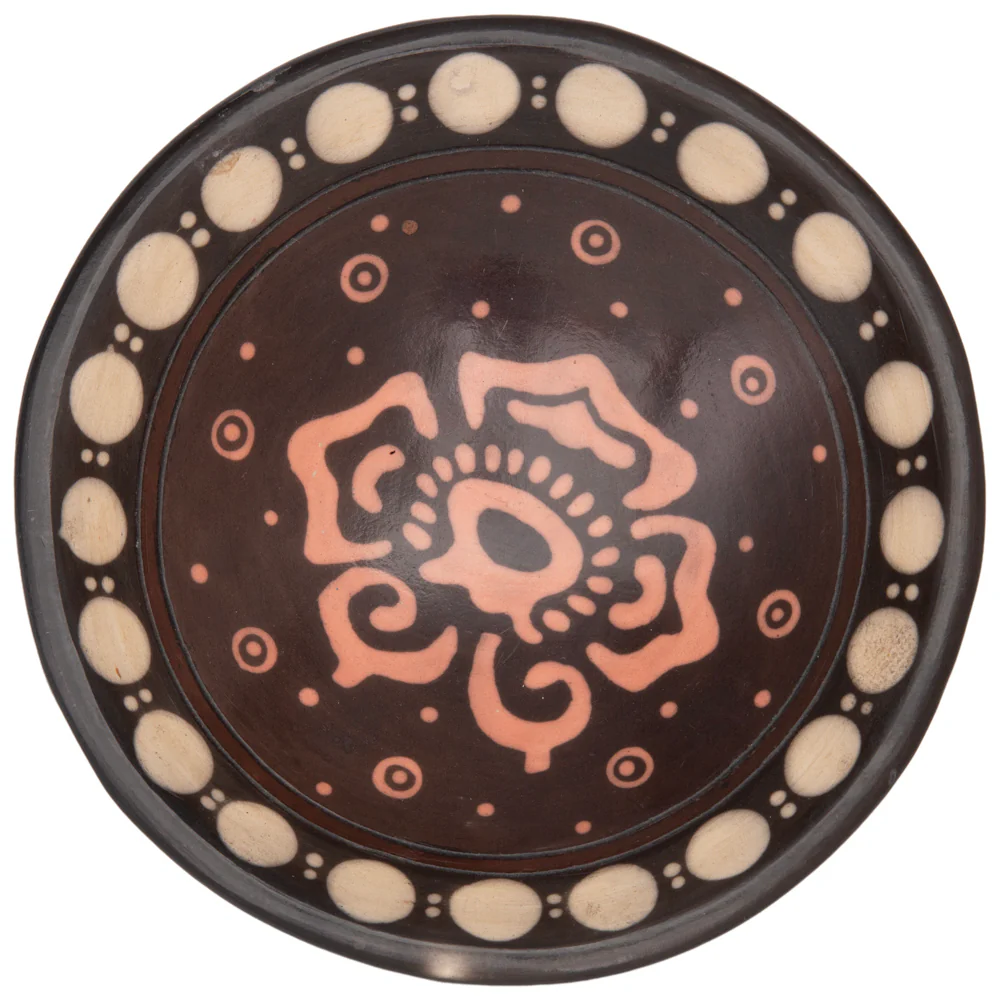Zinapécuaro Small Ceramic Tripod Dish - Image 10