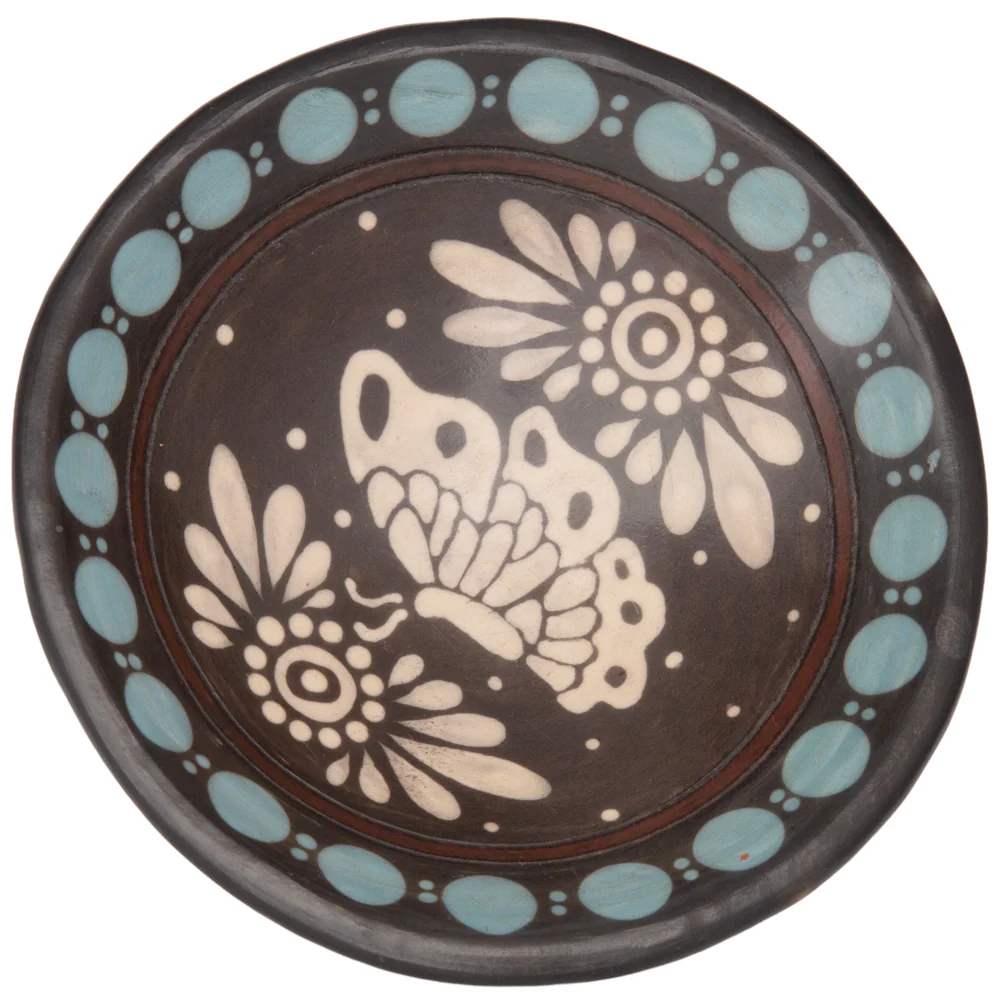 Zinapécuaro Small Ceramic Tripod Dish - Image 11