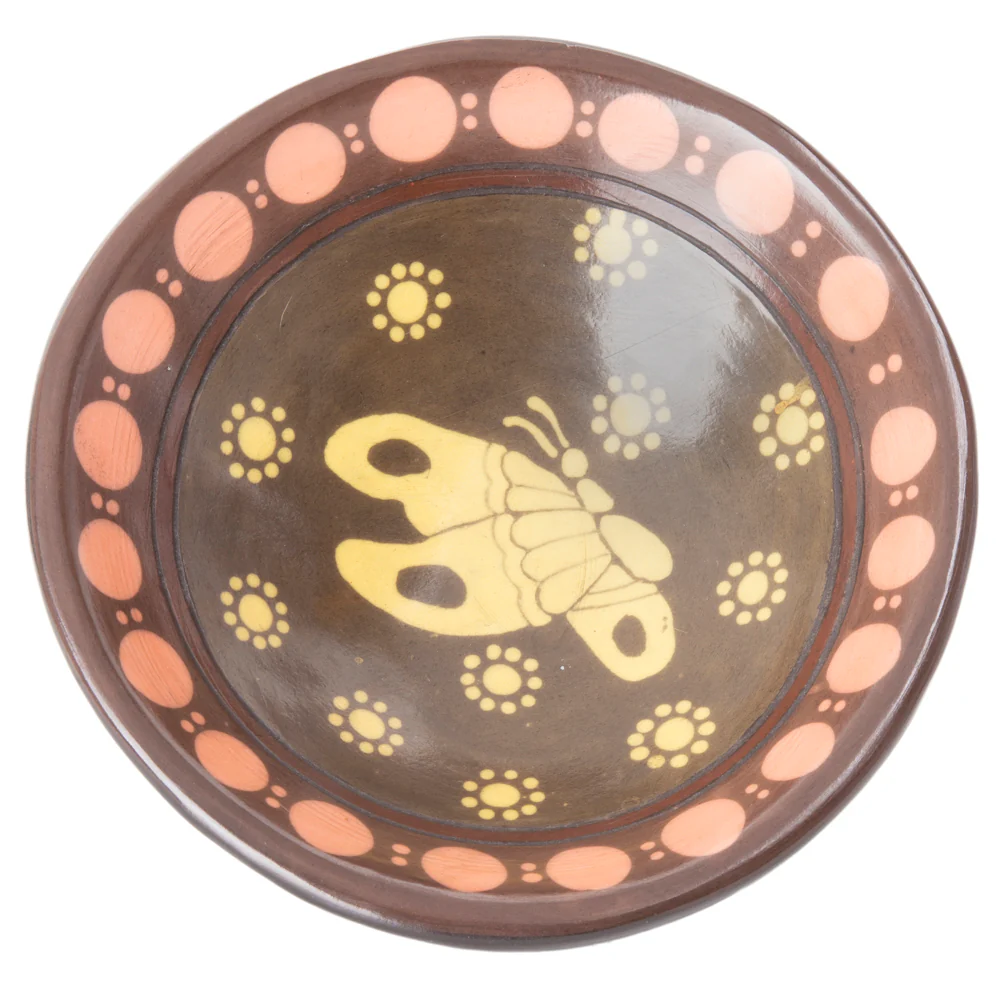 Zinapécuaro Small Ceramic Tripod Dish - Image 13