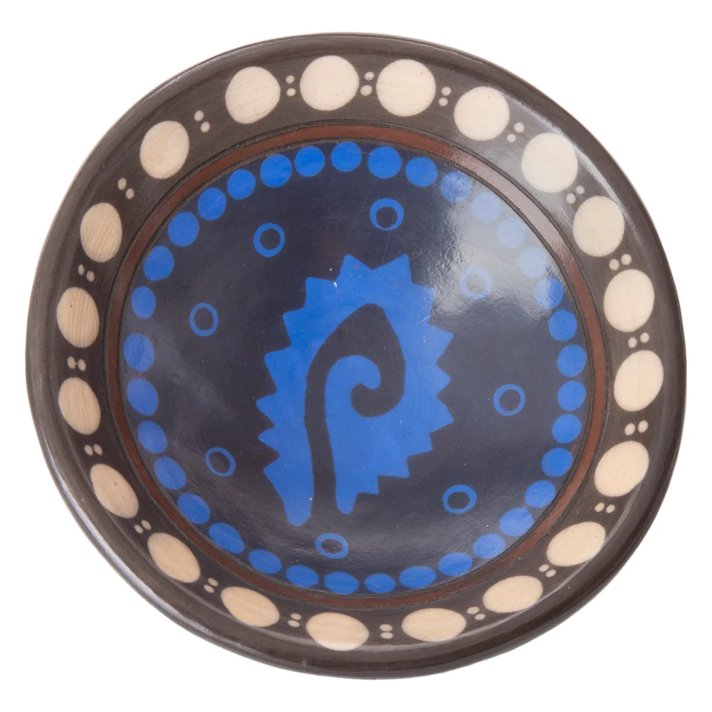 Zinapécuaro Small Ceramic Tripod Dish - Image 14