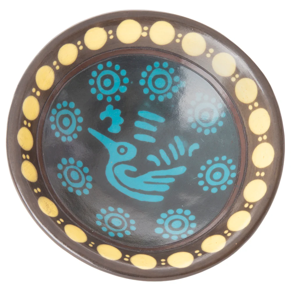 Zinapécuaro Small Ceramic Tripod Dish - Image 15