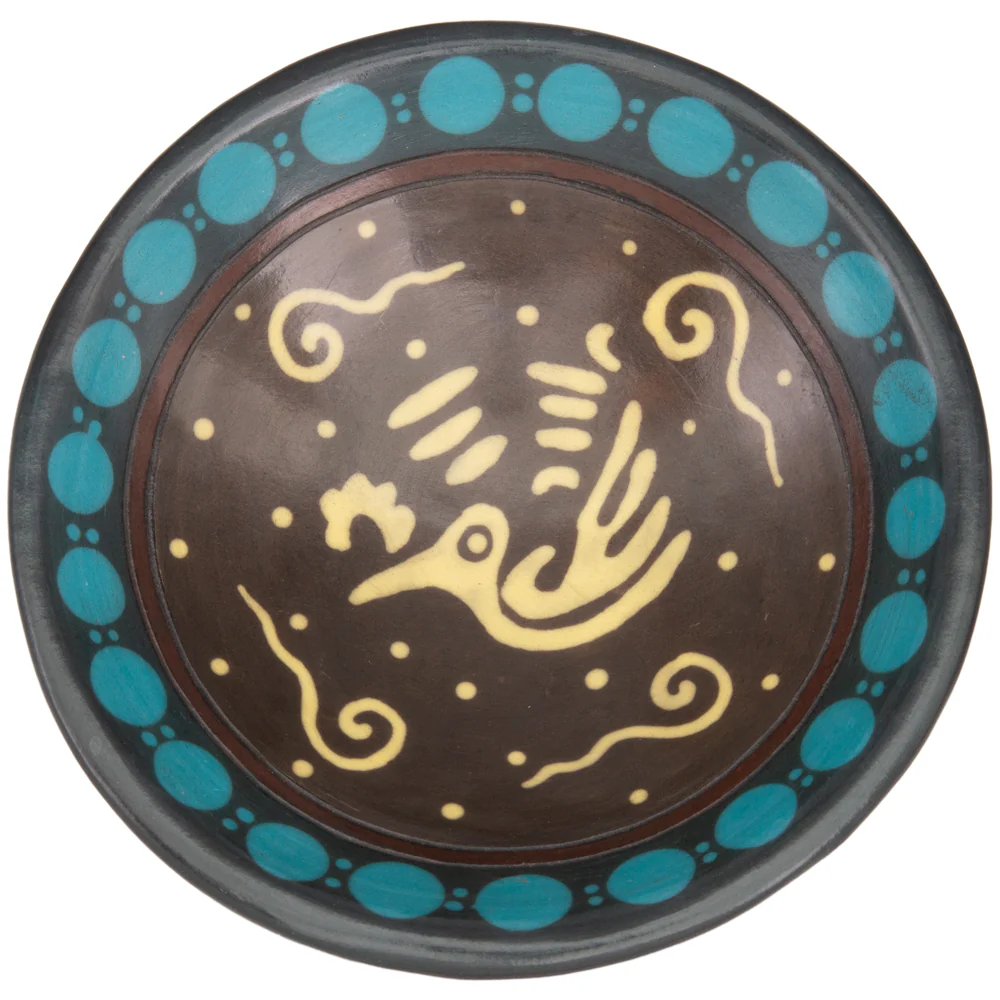 Zinapécuaro Small Ceramic Tripod Dish - Image 8