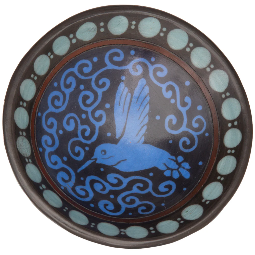 Zinapécuaro Small Ceramic Tripod Dish - Image 9